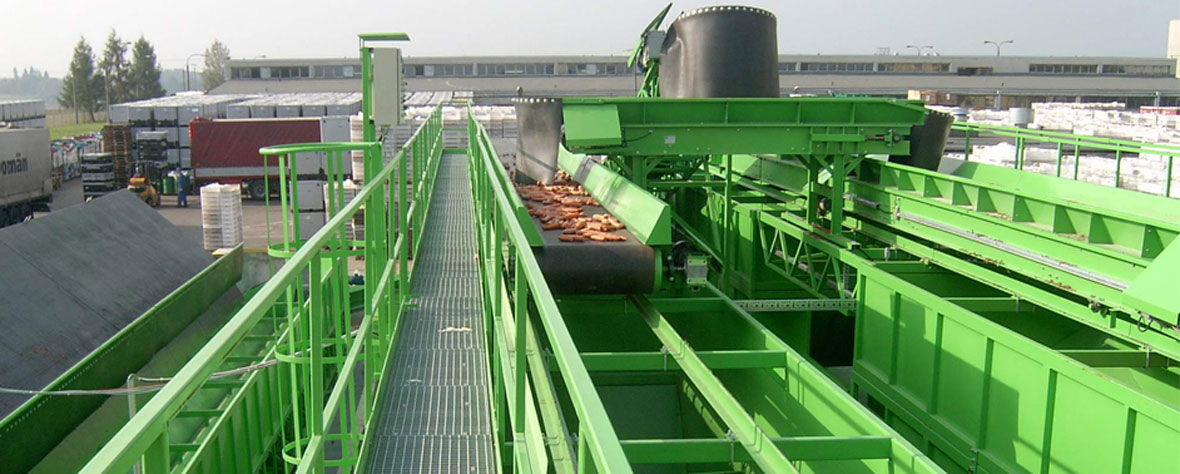 линии для технологического сортирования очистки селекции растений в Польше